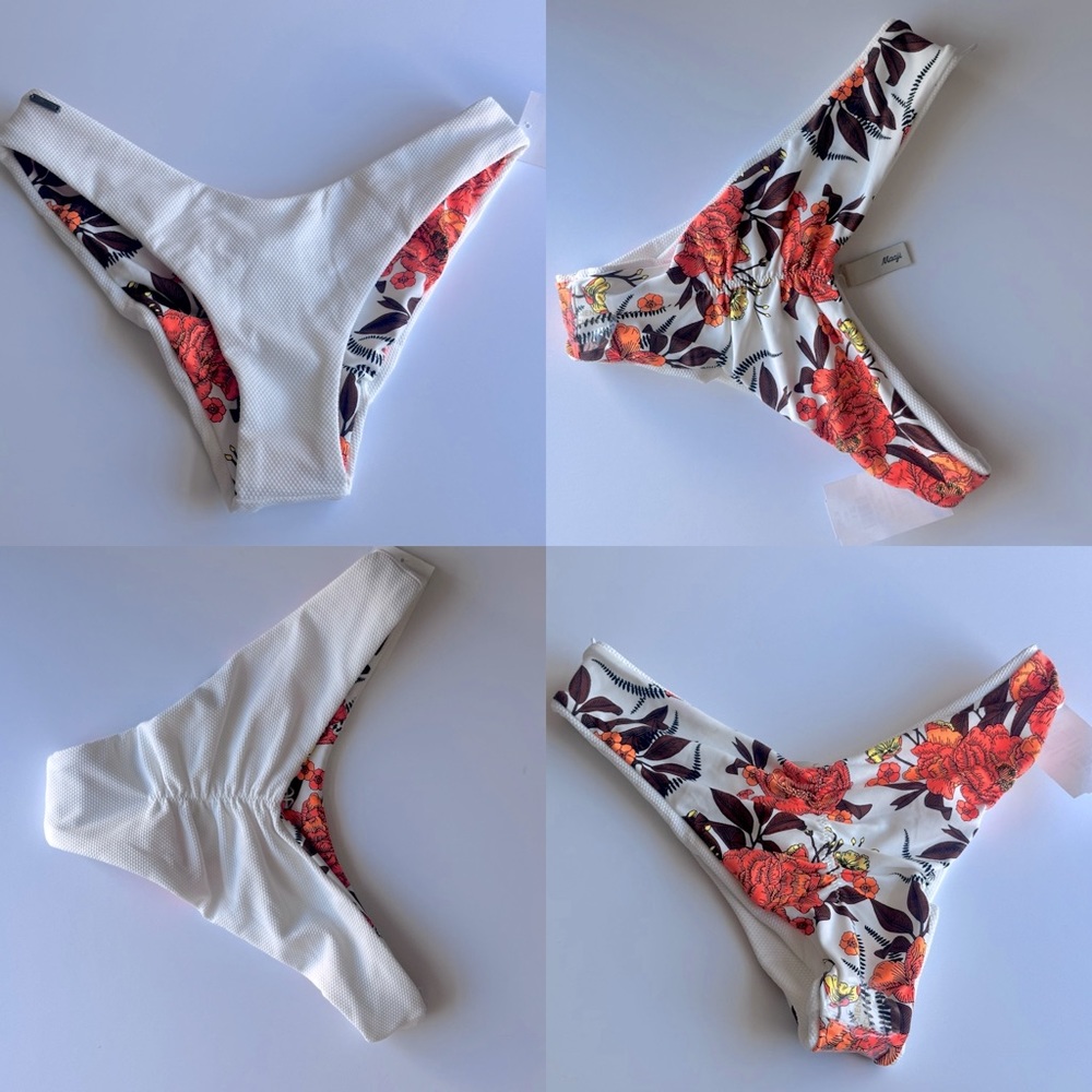 NWOT Maaji Reversible Bikini Bottom Size L $79